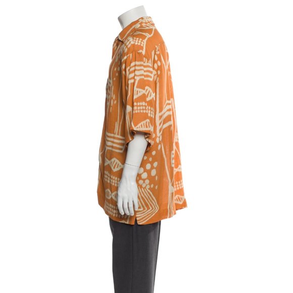 Yashi Yamamuri Men’s Button Down Short Sleeve Shirt 3XL - Picture 2 of 3